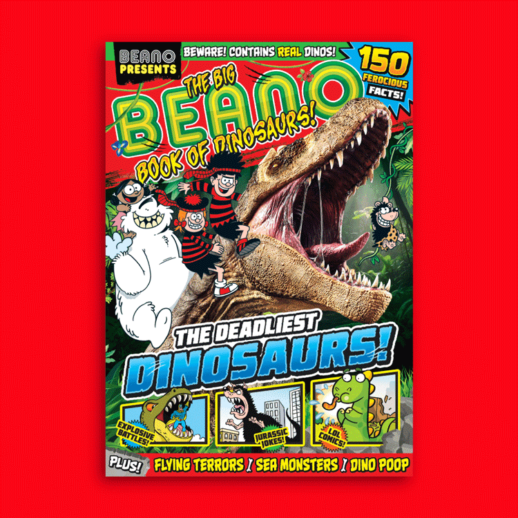 Beano Presents: The Big Beano Book of Dinosaurs image 0