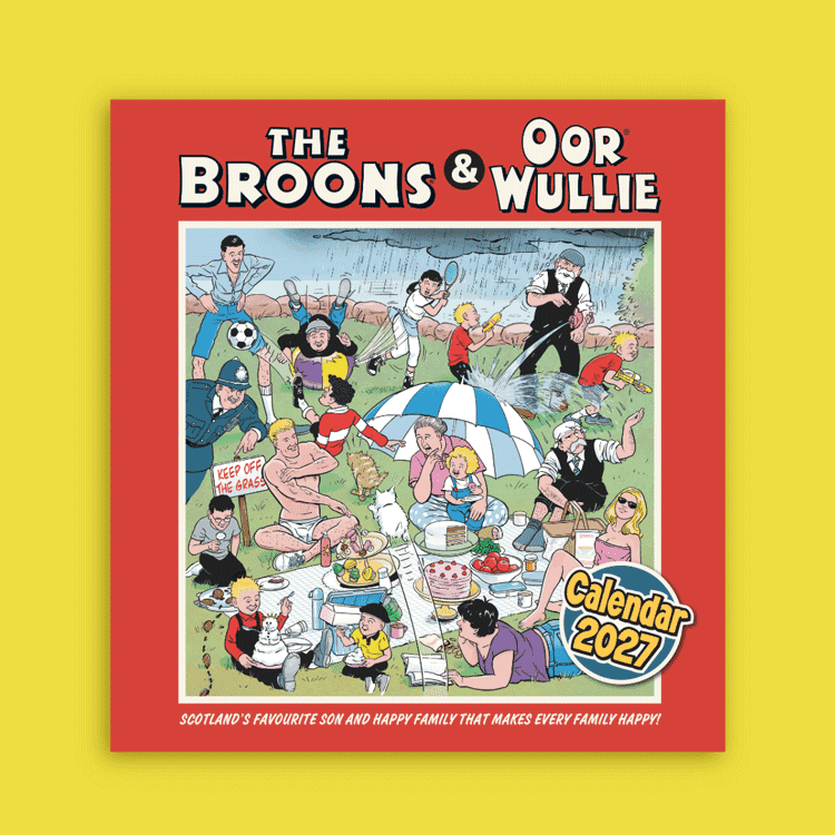 The Broons & Oor Wullie Calendar 2027 image 0