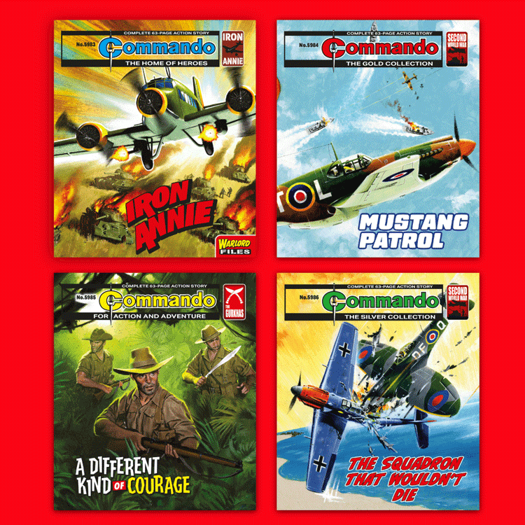 Commando Collection - issues 5983-5986 image 0