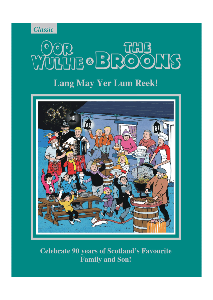 The Broons & Oor Wullie Gift Book 2026 preview image