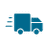 "Free delivery " icon