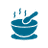 "Mouth-watering recipes" icon
