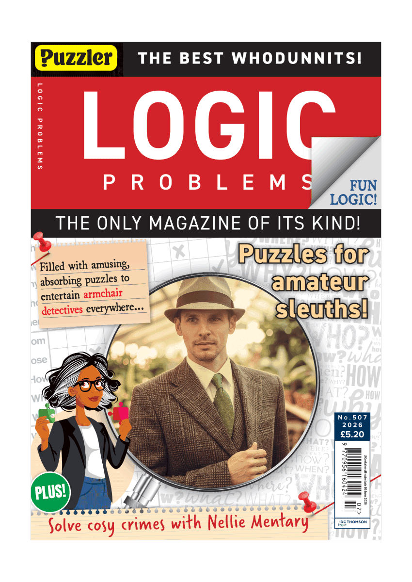 Puzzler Logic Problems Magazine Subscription preview image