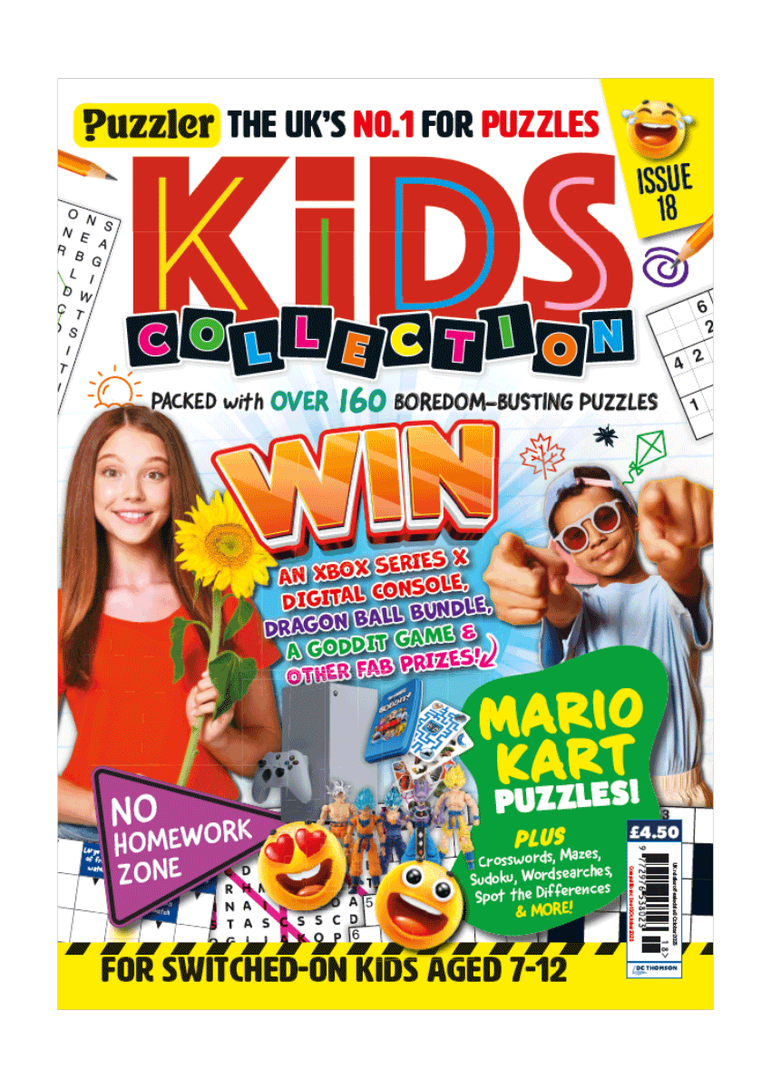Puzzler Kids' Collection Magazine Subscription preview image