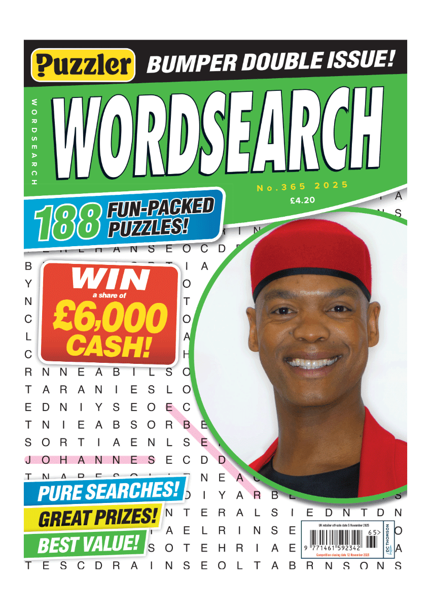 Puzzler Wordsearch Magazine Subscription preview image