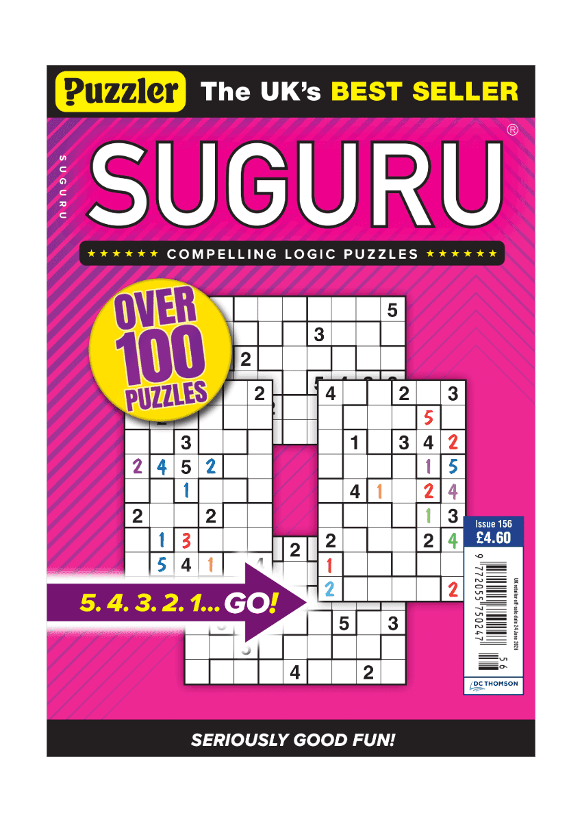 Puzzler Suguru Magazine Subscription preview image