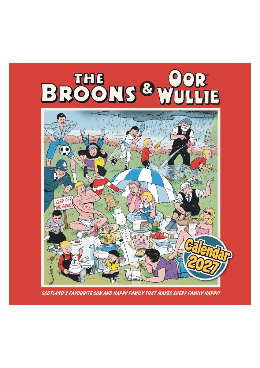 The Broons & Oor Wullie Calendar 2027 preview image