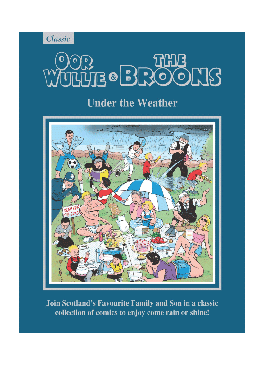 The Broons & Oor Wullie Gift Book 2027 - Under The Weather preview image