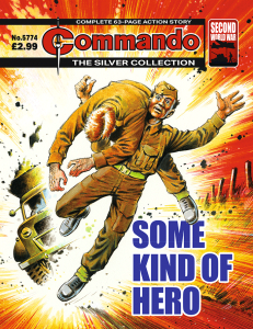 Commando some kind of hero front cover