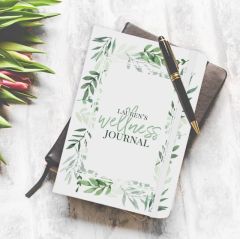 Personalised Floral Wellness Journal 