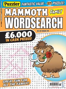 Mammoth Family Wordsearch magazine subscription