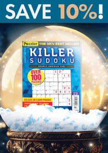 Puzzler Killer Sudoku Subscription Gift