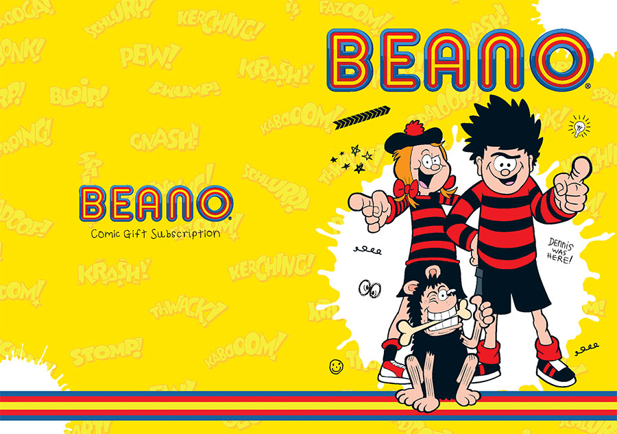 Beano Subscription Gift Certificate