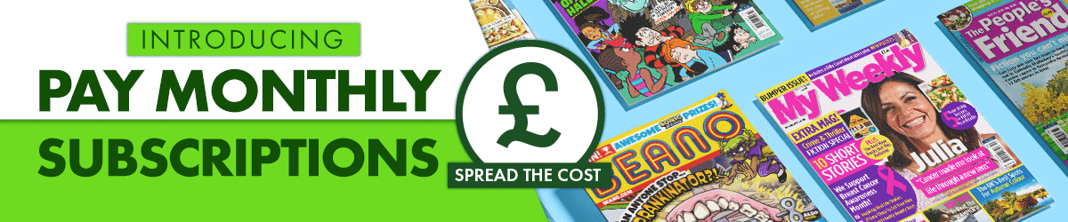 Introducing pay monthly subscriptions at DC Thomson Shop