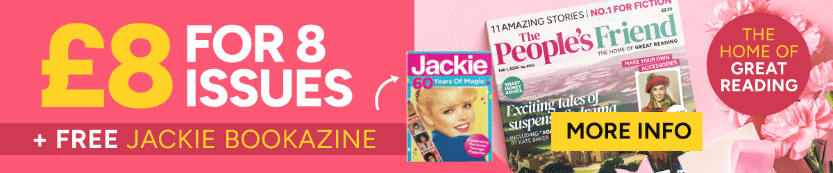 The People's Friend + FREE Jackie 60 Years of Magic