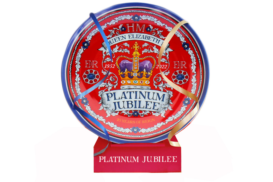 Platinum Jubilee Crown Plate 20cm