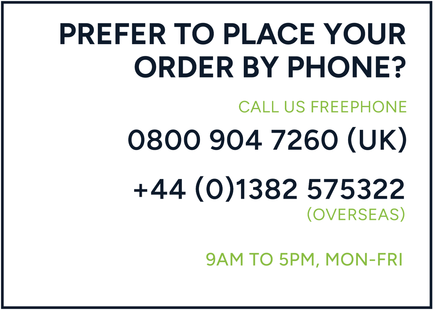Contact us