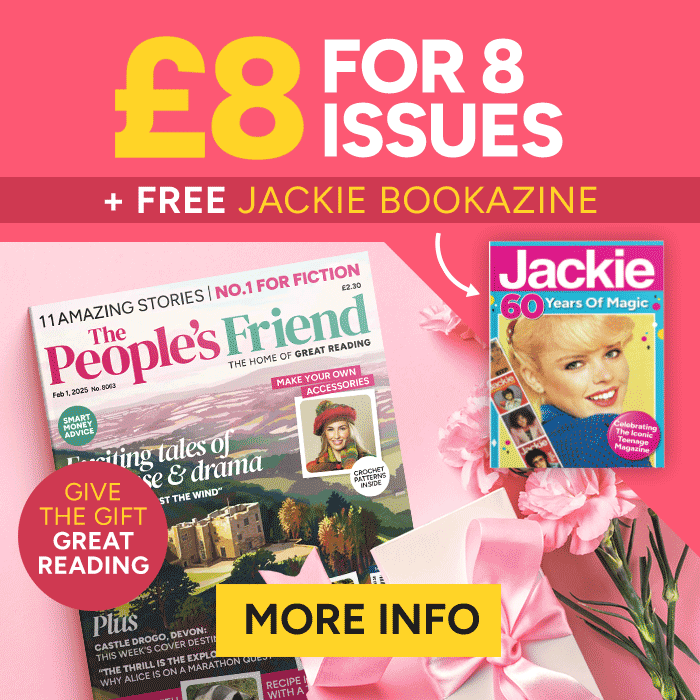 The People's Friend + FREE Jackie 60 Years of Magic