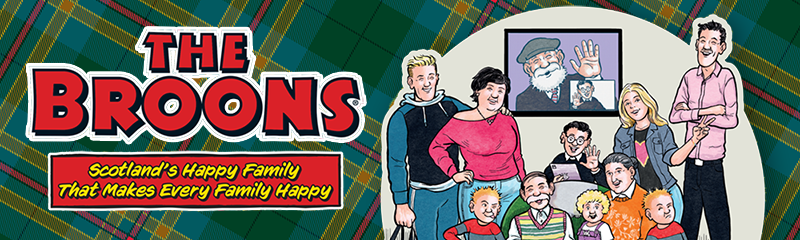 The Broons Annual 2024 banner