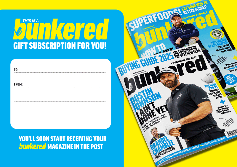 bunkered gift certificate