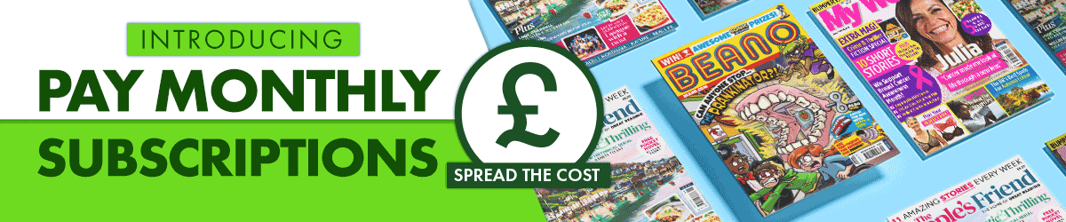 Introducing pay monthly subscriptions at DC Thomson Shop